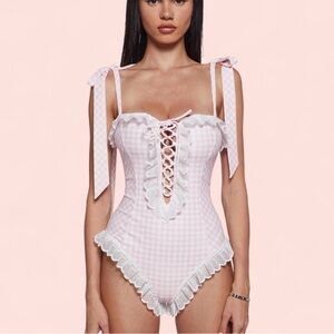 DOLLSKILL SUGAR THRILLZ SWOON SUMMER ONE PIECE SWIMSUIT